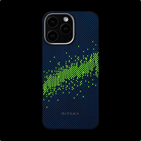 Telefon tok Pitaka StarPeak Luminous Case Milky Way Galaxy iPhone 16 Pro Max tok ...