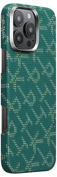 Handyhülle Pitaka Tactile Woven Case PTK Green Gold iPhone 16 Pro ...