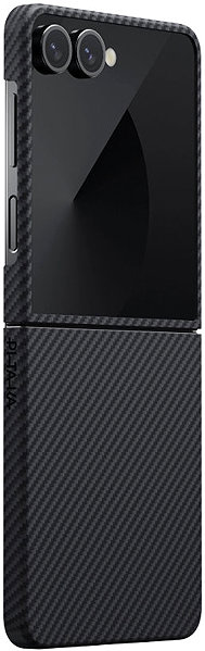 Handyhülle Pitaka Ultra Slim Case Black/Grey Samsung Galaxy Z Flip 7 ...