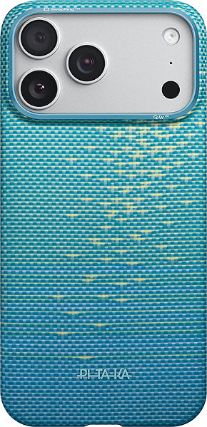 Handyhülle Pitaka Ultra-Slim Case Lucid Blue iPhone 17 Pro ...