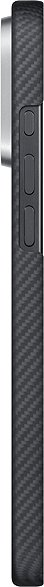 Handyhülle Pitaka Ultra-Slim Case Black / Grey PitaTap iPhone 16 Pro ...