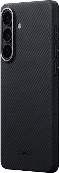 Handyhülle Pitaka Edge Case Black Grey Twill (Aaron Button) Samsung Galaxy S26 ...