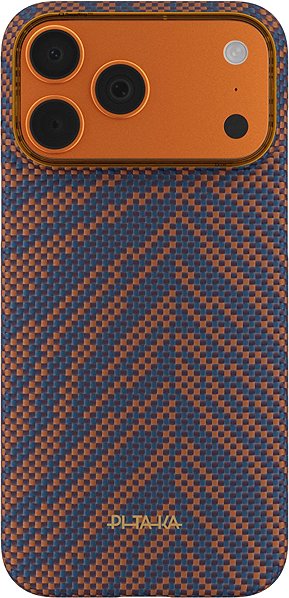 Handyhülle Pitaka Edge Case Breath of Veins Burning Orange iPhone 17 Pro ...