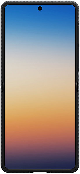 Handyhülle Pitaka Edge Case Black/Grey Samsung Galaxy Z Flip 8 ...
