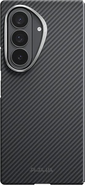 Handyhülle Pitaka Edge Case Full Set With Screen Protector Black/Grey Samsung Galaxy Z Fold 8 Ultra ...