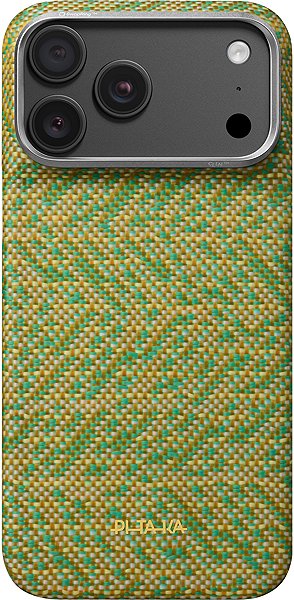 Telefon tok Pitaka Edge Case Wind Over Wheat iPhone 18 Pro Max / 17 Pro Max tok - Surging Awn 02* ...