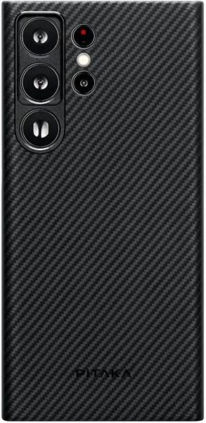 Kryt na mobil Pitaka MagEZ 3 Case Black/Grey Samsung Galaxy S23 Ultra.