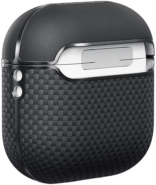 Headphone Case Pitaka Aramid Fiber Magnetic Case Black/Gray AirPods 4 ...