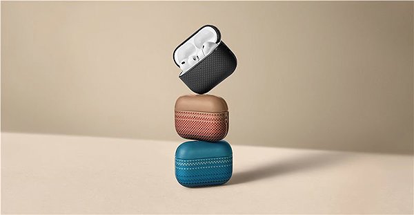 Headphone Case Pitaka Aramid Fiber Magnetic Case Black Grey AirPods Pro 3 ...