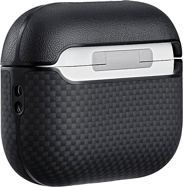 Headphone Case Pitaka Aramid Fiber Magnetic Case Black Grey AirPods Pro 3 ...