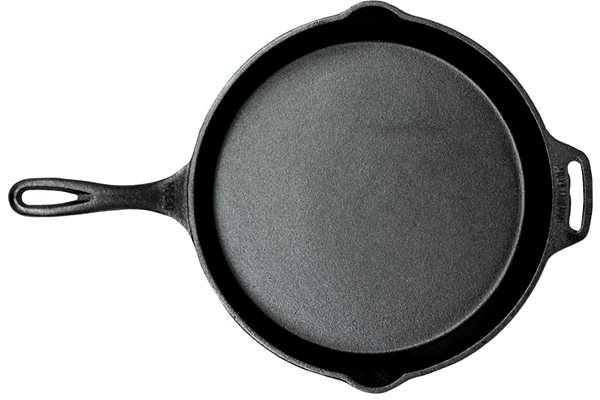 Pan Valhal Outdoor Cast iron pan with long handle 30cm .