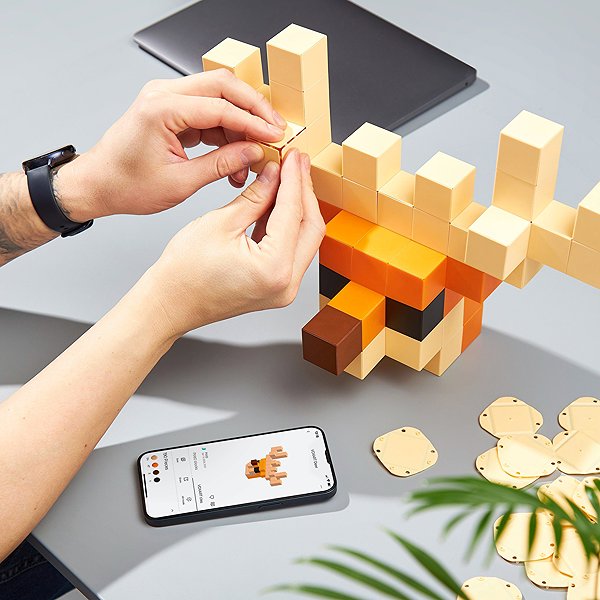 Building Set Pixio Voxart - Cubeheads - Hipsters, Smart Pixel ...