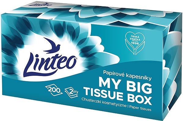 Papírzsebkendő LINTEO Box (200 db) ...