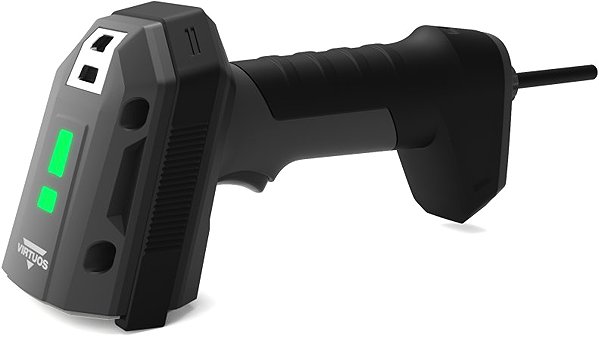 Barcode-Scanner Virtuos CCD 2D-Industrieleser HT-857, USB, dunkelgrau ...