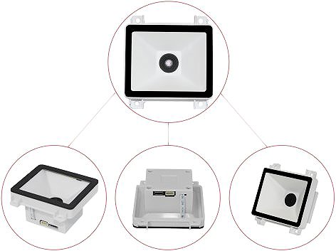 Barcode-Scanner Virtuos CCD 2D-Barcode-Lesegerät Virtuos HM-761A, Modul, USB ...