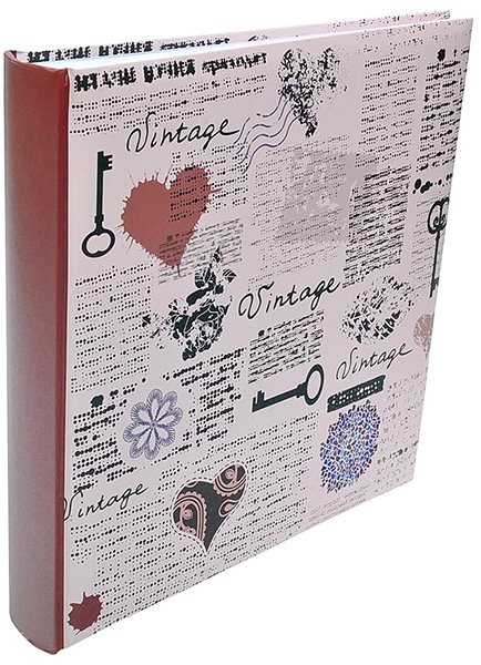 Photo Album KPH Classic Vintage News Red ...