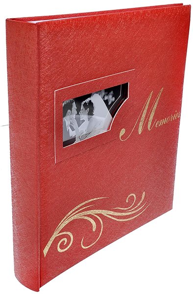 Photo Album KPH Wedding Wedding Memories Red Lateral view