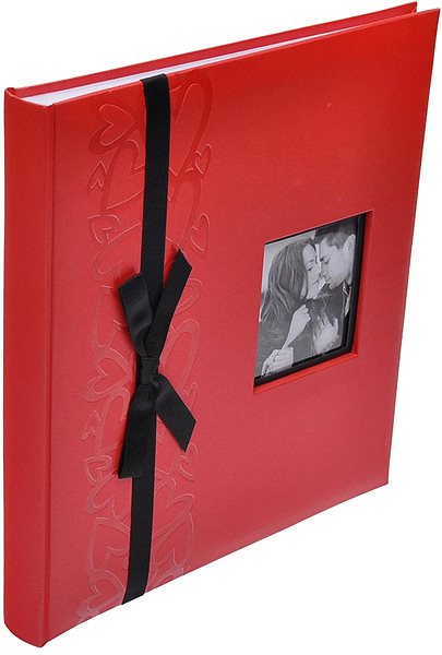 Photo Album KPH Wedding Photo Album Gentle Love Red Lateral view