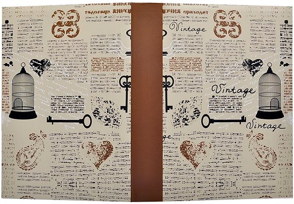 Photo Album KPH Vintage News 300 Photo Brown Features/technology