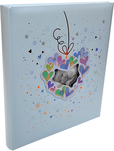 Photo Album KPH Baby Baby flower blue ...