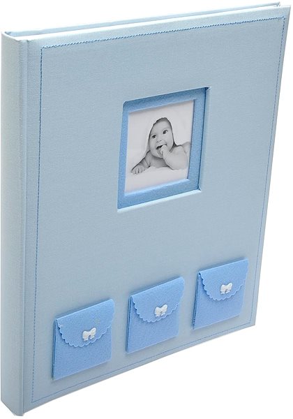 Photo Album KPH baby Bebe Blue Lateral view