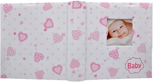 Photo Album KPH Lovely Hearts Pink 200 ...