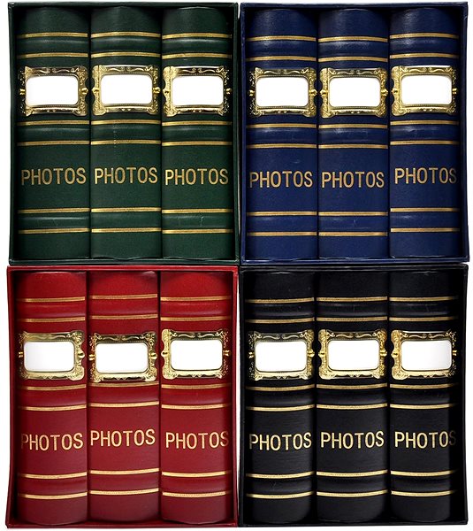 Photo Album KPH 300 Old Box Red Features/technology
