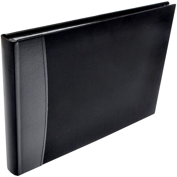 Photo Album KPH Variety Black with Black Pages Lateral view