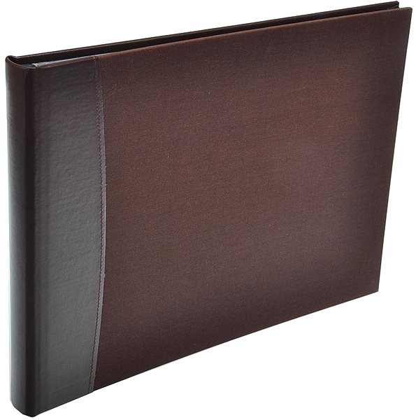 Photo Album KPH Variety Brown with Black Pages Lateral view
