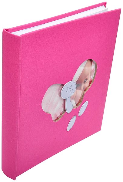 Photo Album KPH Baby History Pink Lateral view