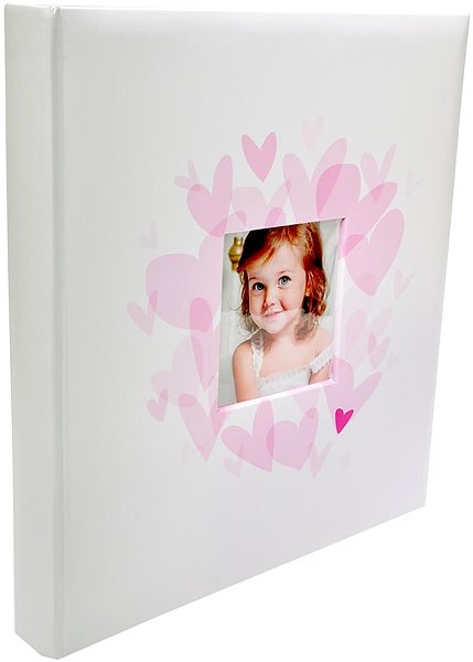 Photo Album KPH Baby's Heart Pink Lateral view