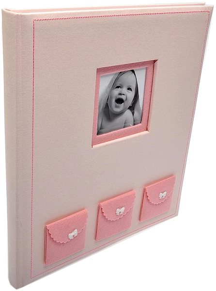 Photo Album KPH Baby Bebe Pink Lateral view