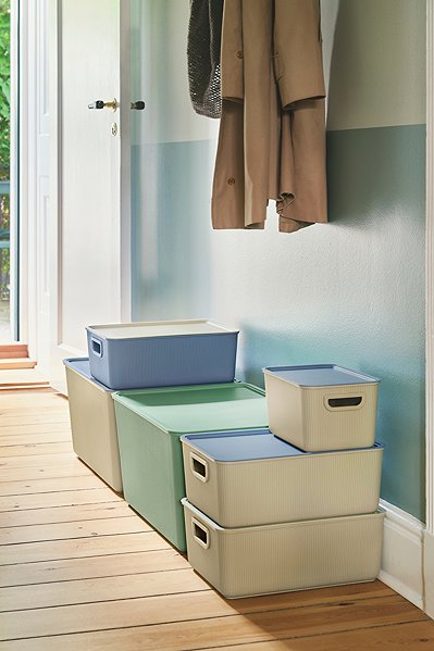 Aufbewahrungsbox Plast Team Aufbewahrungsbox 20 l 42,5 × 33 × 21,3 cm PPR lila ...