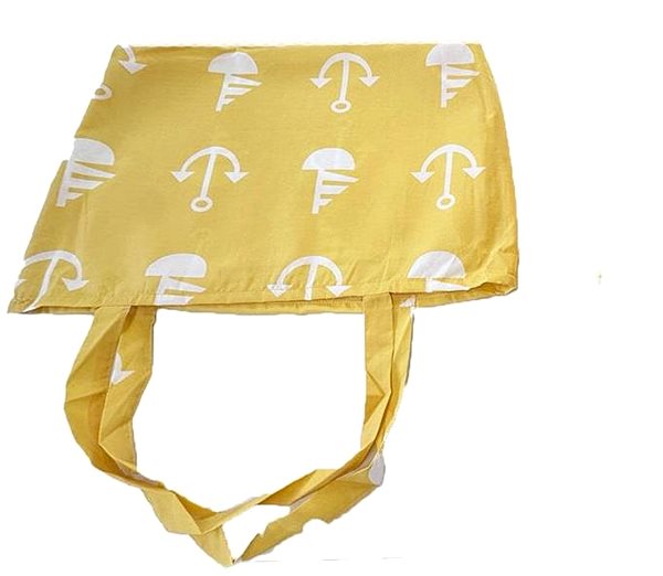 Kaptan beach lounger Yellow anchor .