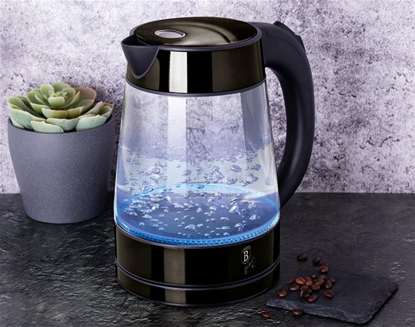 Electric Kettle BERLINGERHAUS Kettle 1,7 l Royal Black Collection ...