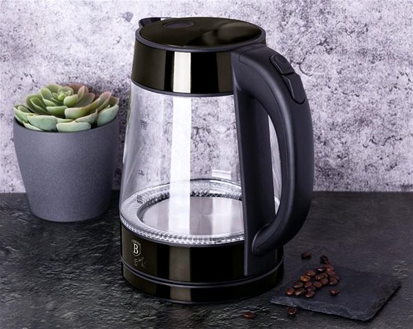 Electric Kettle BERLINGERHAUS Kettle 1,7 l Royal Black Collection ...