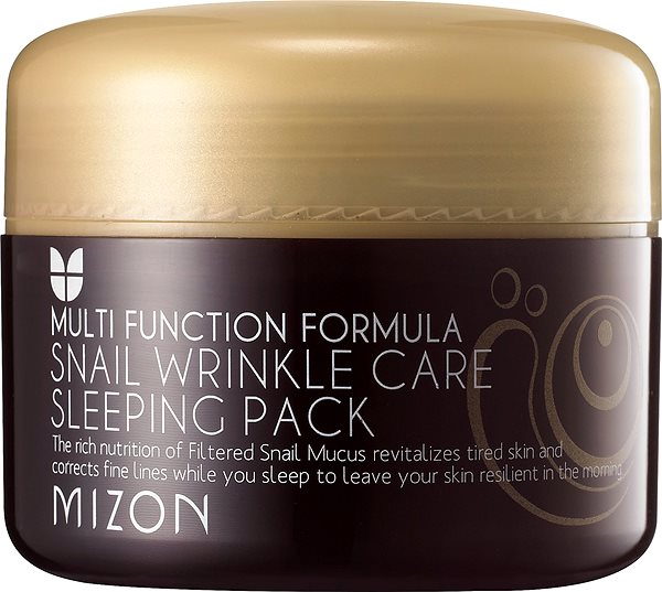 Arcpakolás MIZON Snail Wrinkle Care Sleeping Pack 80 ml ...
