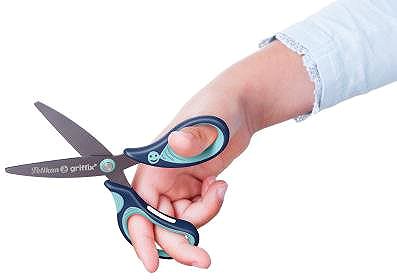 Kinderschere PELIKAN Griffix, für Rechtshänder, blau ...