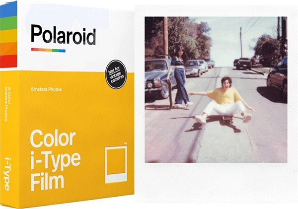 Fotópapír Polaroid Color film I-Type 5-pack ...