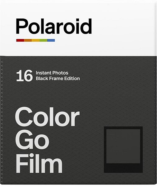 Fotopapier Polaroid GO Film Doppelpack 16 Fotos - Schwarzer Rahmen ...
