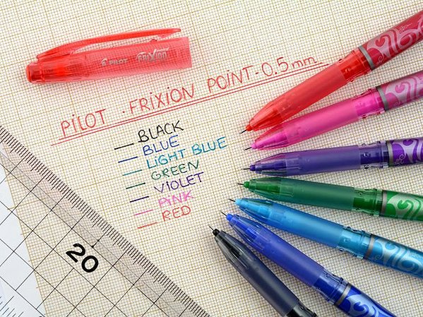 Radierstift PILOT FriXion Point 05 / 0.25 mm, blau - 3er-Set ...