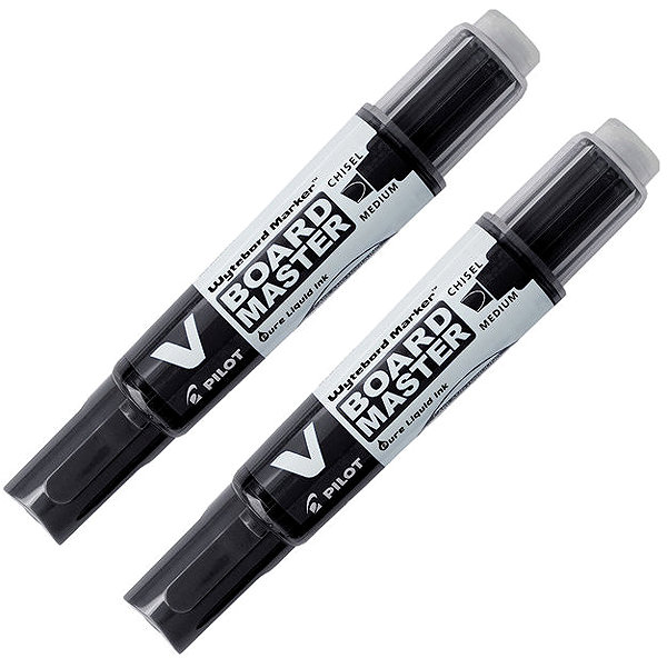 Marker PILOT TwinMarker Jumbo 1,0 und 6,5 mm, schwarz, Packung mit 2 St. ...