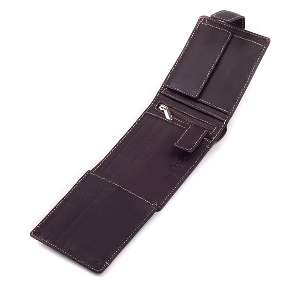 Wallet SEGALI 7515L brown .