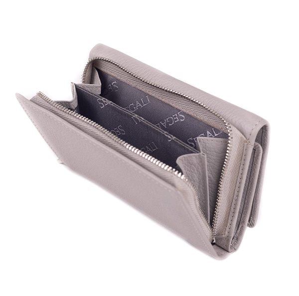 Wallet SEGALI 7074 grey .