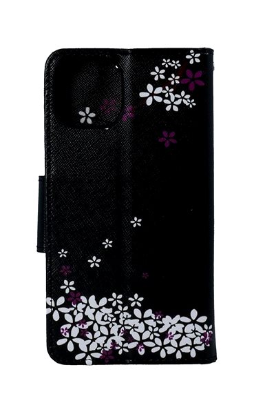 Puzdro na mobil TopQ Puzdro iPhone 13 knižkové Kvety sakury 66332 ...