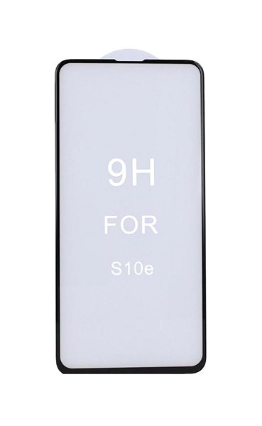 Glass Screen Protector FullGlue Tempered Glass for Samsung S10e 5D Black 51390 Screen