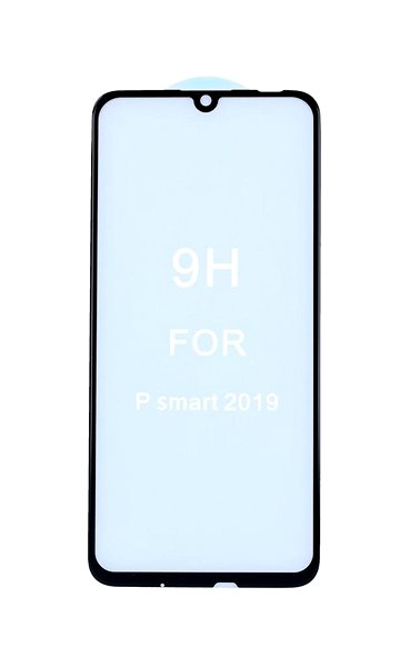 Glass Screen Protector FullGlue Tempered Glass Huawei P Smart 2019 5D Black 36434 Screen