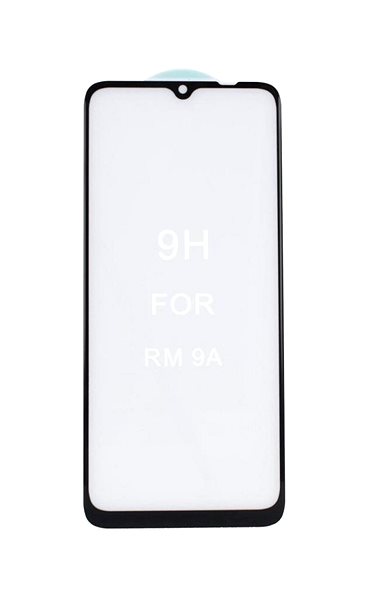 Glass Screen Protector FullGlue Tempered Glass HARD Xiaomi Redmi 9C 5D Black 53759 Screen