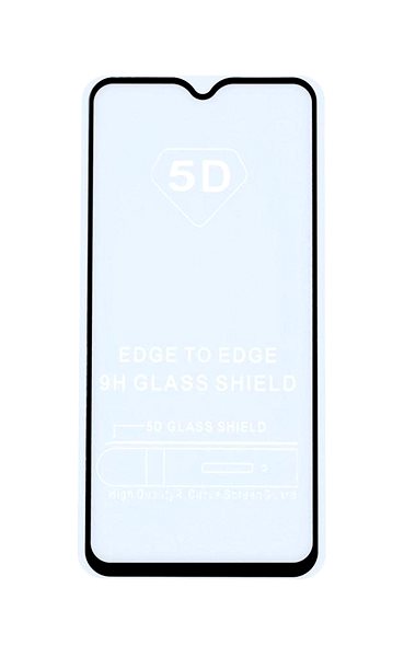 Glass Screen Protector BlackGlass Tempered Glass Samsung A30s 5D Black 49040 Screen