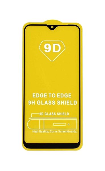 Glass Screen Protector BlackGlass Tempered Glass Samsung A20e 5D Black 43533 Screen